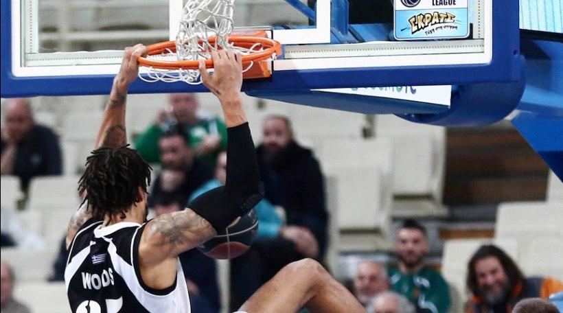 Τρομερό κάρφωμα στο Παναθηναϊκός-Απόλλων (video)