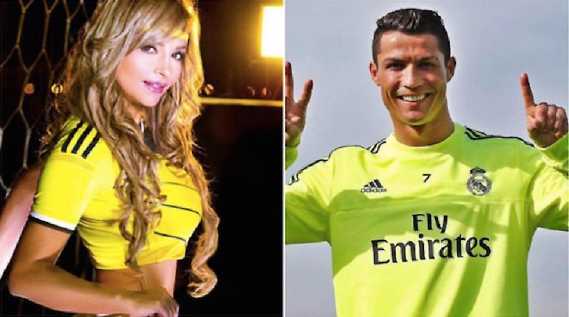 «Καυτή» Κολομβιανή αποκαλύπτει το φλερτ με Ρονάλντο (pics)