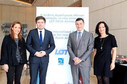 Απευθείας δρομολόγιο Αθήνα – Βαρσοβία με LOT