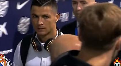 Το θανατηφόρο βλέμμα του Κριστιάνο σε παίκτη της Μάλαγα που ήθελε φωτογραφία (video)