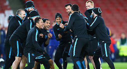 Κάνει χαβαλέ… παντού η Μπαρτσελόνα (video)