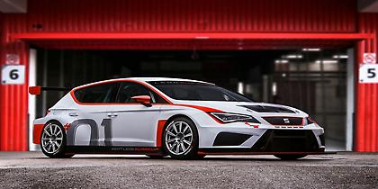 To πανίσχυρο SEAT Leon CUP RACER στις πίστες