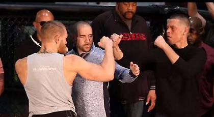 ΜακΓκρέγκορ και Ντιαζ: Τα «είπαν» με τα βλέμματα (video)