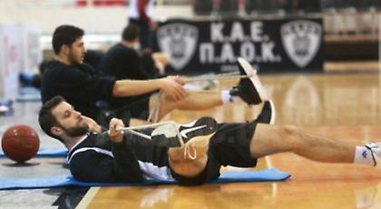 Προπόνηση και Τρίπολη για ΠΑΟΚ