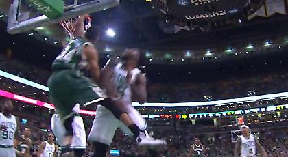 Πρόσφερε θέαμα πάλι ο Giannis