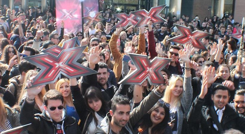 Χαμός στην Θεσσαλονίκη για το X Factor! (pics-video)
