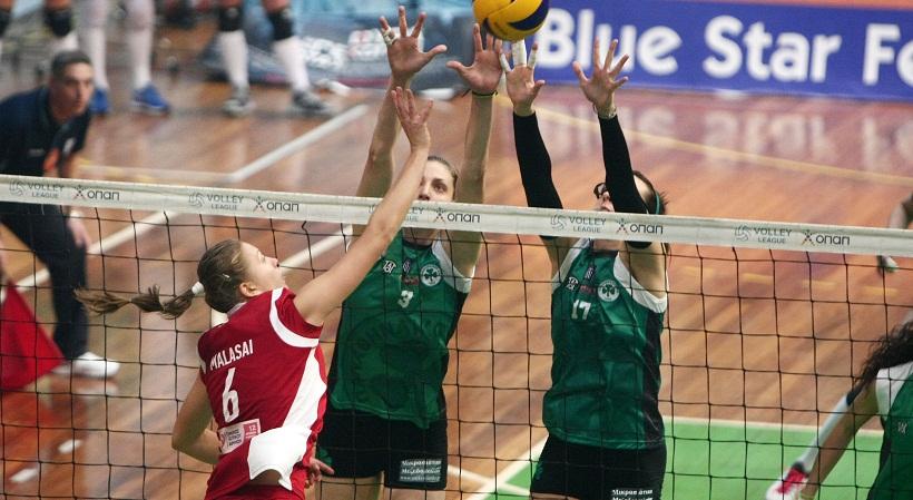 LIVE: Ολυμπιακός-Παναθηναϊκός 3-2 σετ