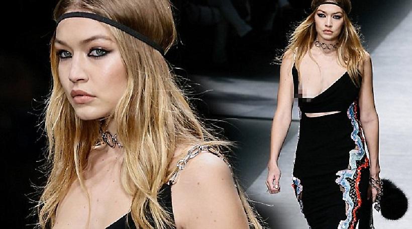 Το σέξι ατύχημα της Gigi Hadid στην πασαρέλα (video/pics)