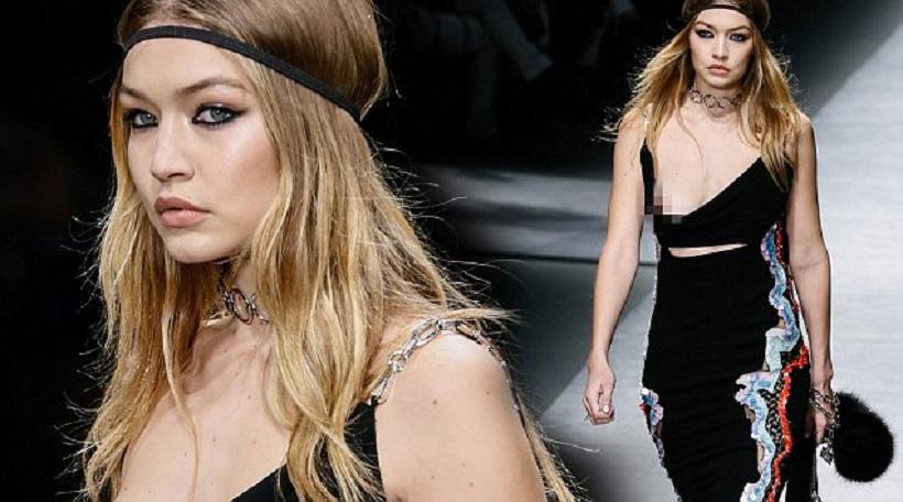 Το σέξι ατύχημα της Gigi Hadid στην πασαρέλα (video/pics)