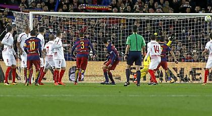 «Τερμάτισε» ΚΑΙ τα φάουλ ο Μέσι