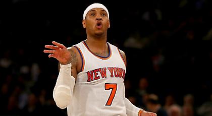 Επεισόδιο Καρμέλο με οπαδό των Νικς