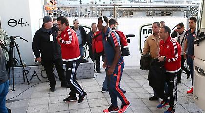 Έφτασε Τούμπα ο Ολυμπιακός (pic)