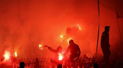 «Ντου» και διακοπή στην Τούμπα