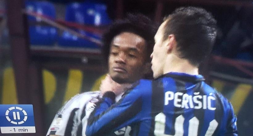 Άρπαξε από τον λαιμό τον Κουαδράδο ο Πέρισιτς (video)