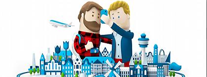 Η KLM φέρνει σε επαφή ταξιδιώτες με κατοίκους του Αμστερνταμ (video)