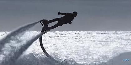 Εντυπωσιακό Flyboard με υποστήριξη… Ranger (video)