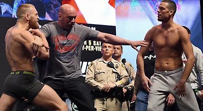 Παραλίγο ξύλο μεταξύ McGregor – Diaz και στη ζύγιση! (video)