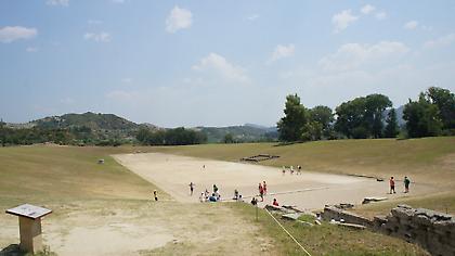 Εικονική περιήγηση στο στάδιο της Αρχαίας Ολυμπίας