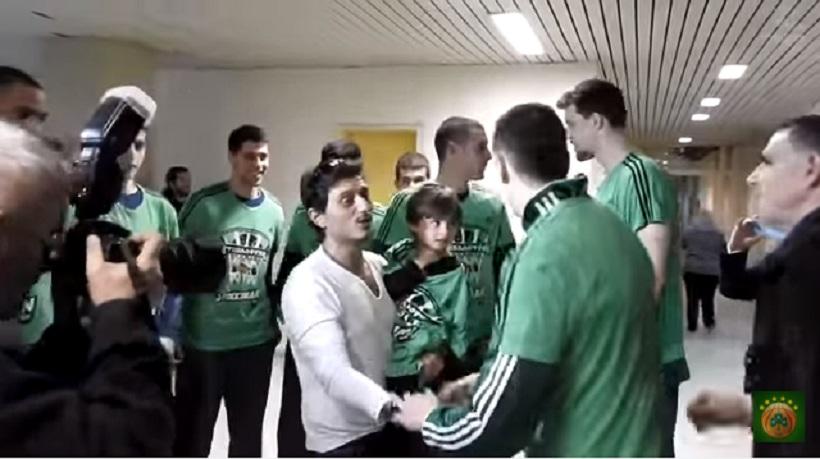 Γιαννακόπουλος σε Διαμαντίδη: «Και του χρόνου!» (video)