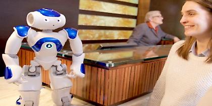 Ρομπότ στην εξυπηρέτηση πελατών του Hilton (video)