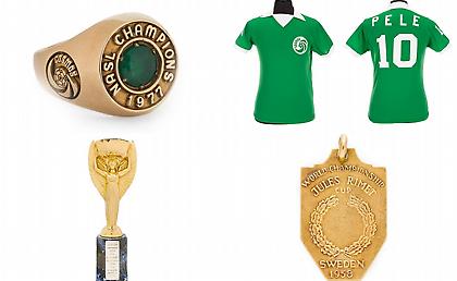 Σε δημοπρασία τα αναμνηστικά του Πελέ