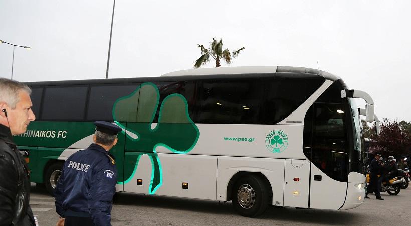 Έφτασε στο «Γ. Καραϊσκάκης» ο Παναθηναϊκός