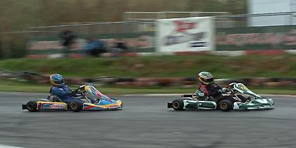 Με βροχή η προπόνηση εν όψει πρωταθλήματος καρτ