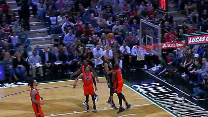 Μπροστά και από τον Κάρι ο Giannis (video)