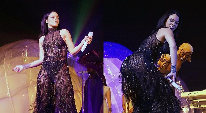Όλα στη φόρα η Rihanna (pics)