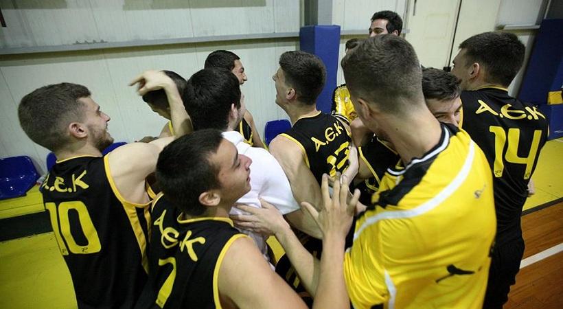 «Όργια» Τσαλμπούρη-Μωραΐτη και στα τελικά οι Νέοι της ΑΕΚ