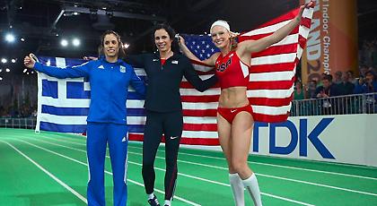 «Χάλκινη» η Στεφανίδη στο Παγκόσμιο