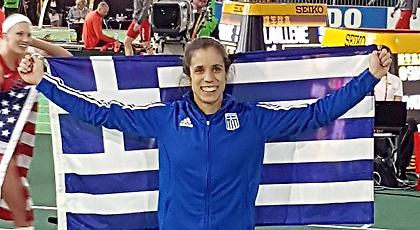 Το άλμα που έδωσε στη Στεφανίδη το χάλκινο στο Παγκόσμιο (video)