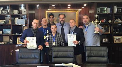 Πριμ Πατέρα στο τμήμα πυγμαχίας του Παναθηναϊκού