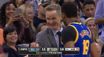 Βγήκε από τα ρούχα του ο Κερ (video)