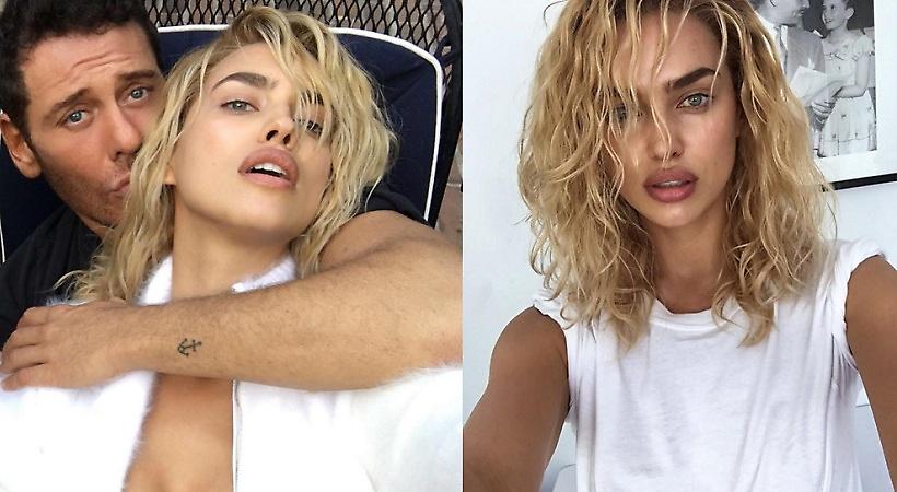 H Irina Shayk έγινε ξανθιά (pics)