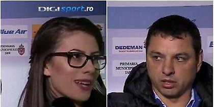 Επεισόδιο προπονητή με γυναίκα δημοσιογράφο on camera στη Ρουμανία (video)