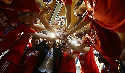 Συνεχάρη τη γυναικεία ομάδα η ΚΑΕ Ολυμπιακός