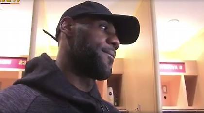 Αγρίεψε ο Λεμπρόν σε ερώτηση για το… unfollow (video)