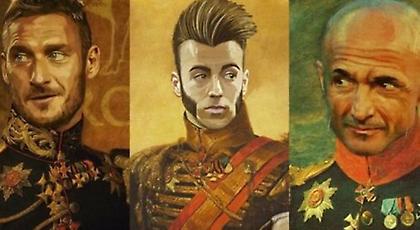 Ο Κώστας Μανωλάς έγινε… πίνακας ζωγραφικής! (pics)