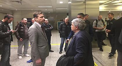 Υποδοχή Παναθηναϊκού από τον Έλληνα πρόξενο στην Πόλη