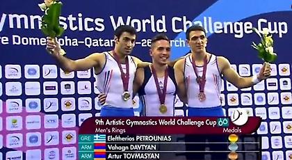 Απόλυτος κυρίαρχος ο Πετρούνιας - Χρυσό και στη Ντόχα (video)