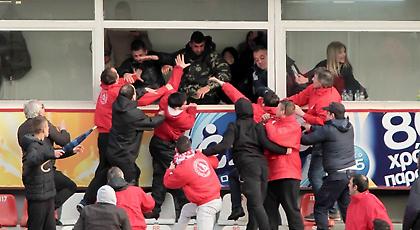 Έπεσε ξύλο στο Πανσερραϊκός-Τρίκαλα (pics/video)