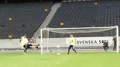 Ζλάταν - «σαν σε προπόνηση» (video)