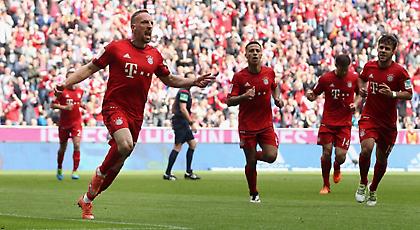 «Ψαλίδισε» τις ελπίδες της Ντόρτμουντ για τίτλο ο Ριμπερί