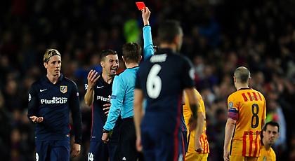 Η αποβολή του Τόρες στο Μπάρτσα-Ατλέτικο (video)