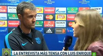 Ο έντονος διάλογος του Λουίς Ενρίκε με αθλητική ρεπόρτερ! (video)