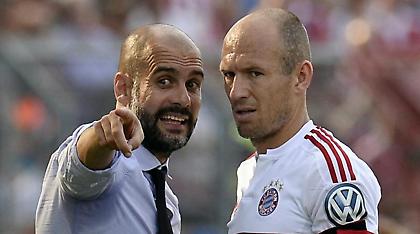 Γκουαρντιόλα: «Λυπάμαι για τον Ρόμπεν»