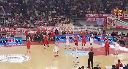 Αποθέωση για Λοτζέσκι στο ΣΕΦ (video)