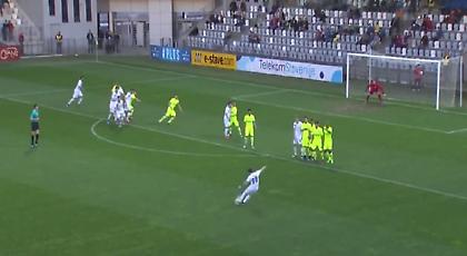 «Μαγικό» φάουλ από 20χρονο στη Σλοβενία (video)