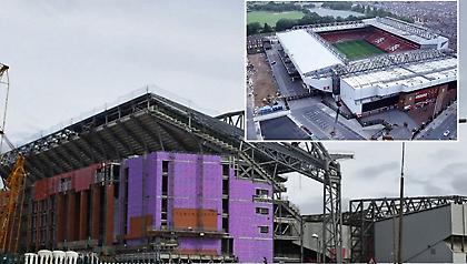 Η Λίβερπουλ παρουσιάζει τις τελευταίες φάσεις ανάπλασης του Άνφιλντ (video)